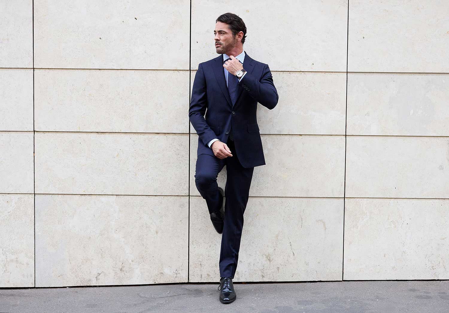 costume 100% laine di Castri